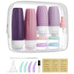 18 Pack TSA Approved Travel Bottles for Toiletries (3.9 Count)