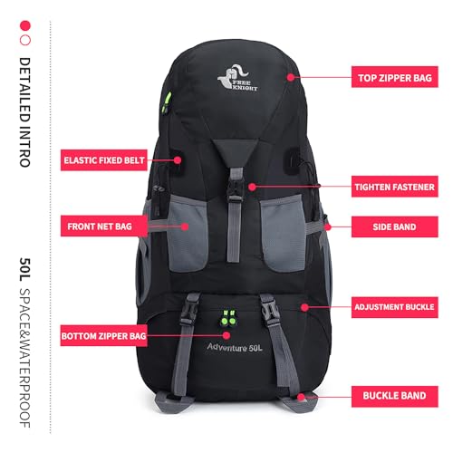 50L Hiking Backpack