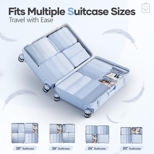 9 11 Set Compression Packing Cubes for Travel Essentials (9 Count)