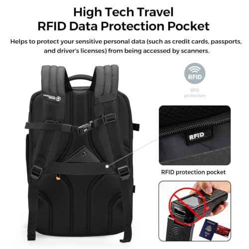 Design Travel Laptop Backpack 43l with USB Charging Port