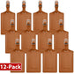 12 Pack Luggage Tags for Suitcases Airplane Travel Essentials (12 Count)