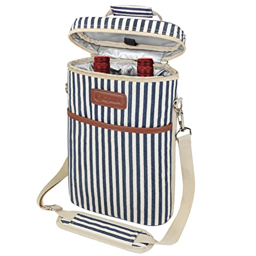 2 Bottle Wine Carrier Tote