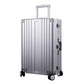 All Aluminum Luggage Zipperless Hard Shell Luggage Case with TSA Lock Spinner Alloy Metal Suitcase