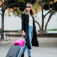 Lightweight Airplane & Travel Blanket with Foot Pockets