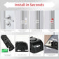 Portable Door Lock & Door Stop Alarm Set (2 Count)