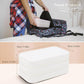 Small Travel Jewelry Box with Double Zipper