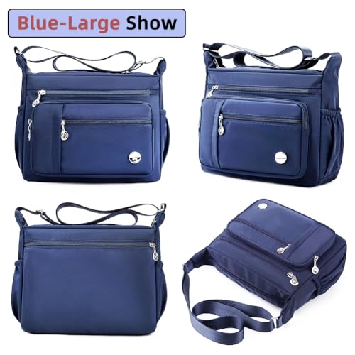 Women Shoulder Handbag Roomy Multiple Pockets Bag Ladies Crossbody Purse Fashion Tote Top Handle Satchel