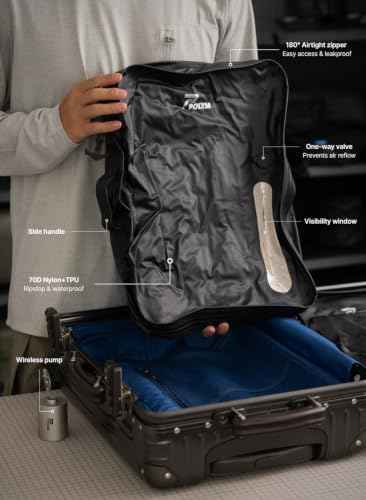Travel Vacuum Bags with Pump (4 Count)