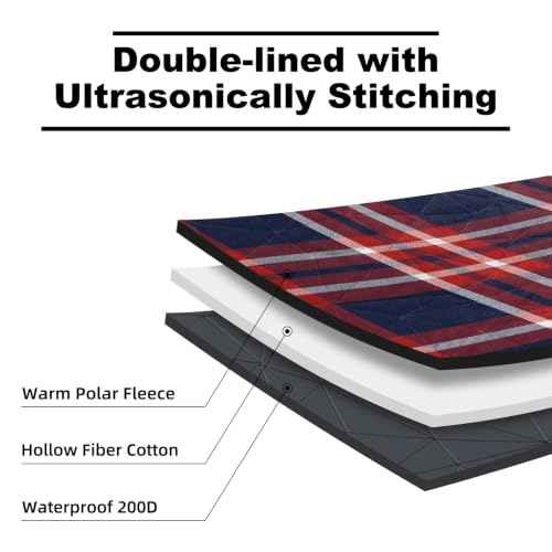 Large Waterproof Outdoor Blanket Thick Fleece 80" x 58"