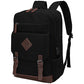 Vintage Canvas Backpack with USB Charging Port