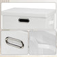 Medium 15" 21 Quart Collapsible Stackable Storage Bins with Lids