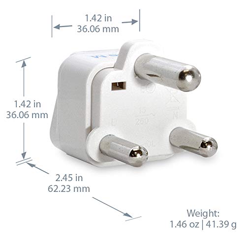 South Africa Botswana Travel Adapter