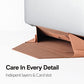 Laptop Carry Sleeve with Stand &Smart Storage for 14" Laptop for Work