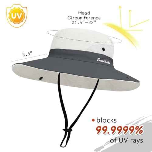 Women's Ponytail Safari Sun Hat