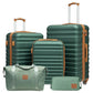 Luggage Set Hardside Suitcase (5 Count)