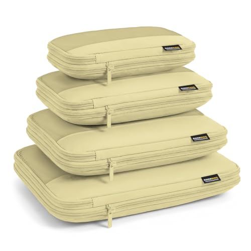 4 Piece Compression Packing Cubes for 3 (4 Count)