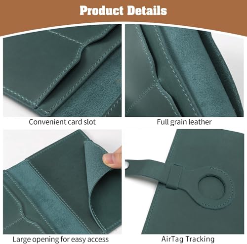 Genuine Leather Passport Holder For Travel