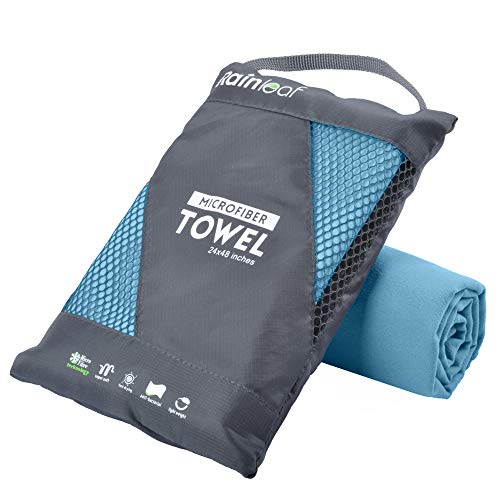 Microfiber Towel Quick Dry Camping & Travel & Gym Towel. Compact