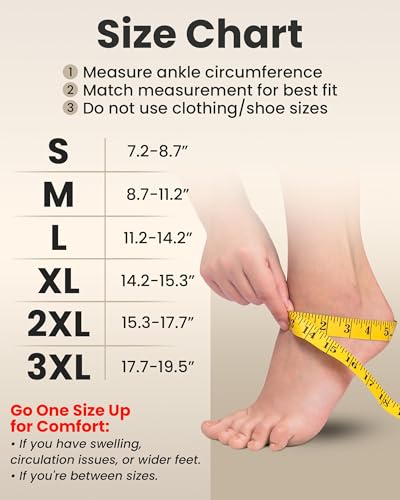 Ankle Compression Sleeve (2 Count)