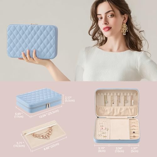 Travel Jewelry Case for Women Girls