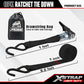 8 PK Ratchet Tie Down Straps (8 Count)