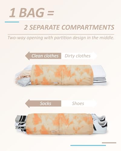 6 Set Compression Packing Cubes for Travel (6 Count)