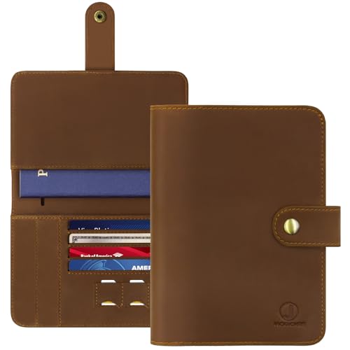 Genuine Leather Handmade Passport Holder For Travel