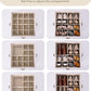 16 Pair Fabric Shoe Storage Box for Closet