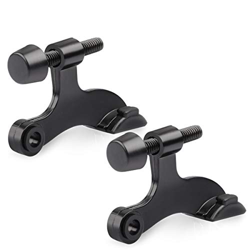 2 Pack Hinge Pin Black Door Stopper (2 Count)