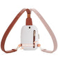 Crossbody Bags for Women Leather Cross Body Sling Bag for Woman Travel Beige Brown
