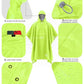 Hooded Rain Poncho Packable Waterproof Unisex Raincoat with Pocket