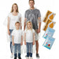 Disposable Adult Rain Ponchos 4 Pack Clear Emergency Raincoat (100 Count)