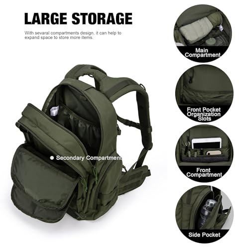 40L Tactical Backpack for Men