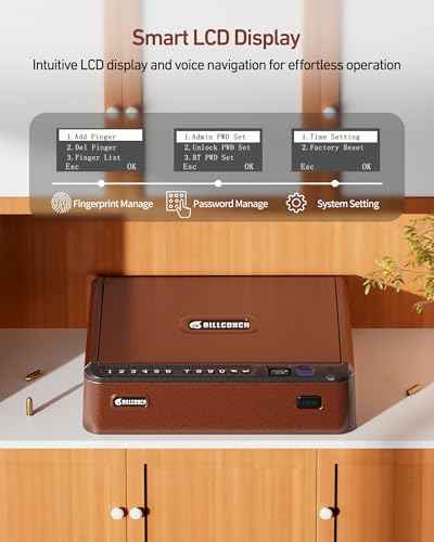 Smart Gun Safe with Fingerprint