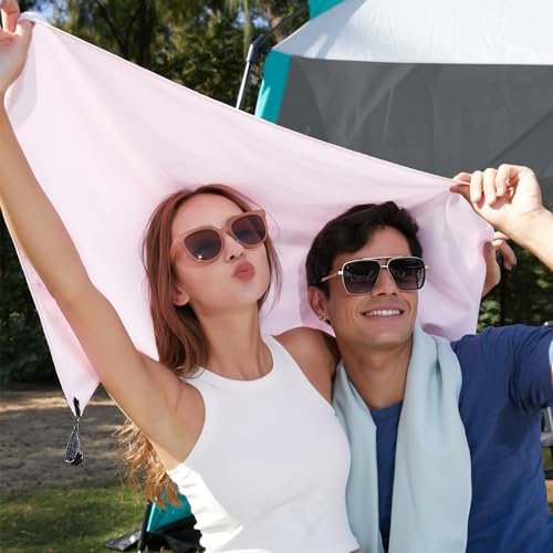 Microfiber Towel Quick Dry Camping & Travel & Gym Towel. Compact