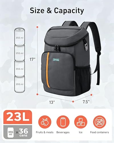 Cooler Backpack Insulated 30 Cans