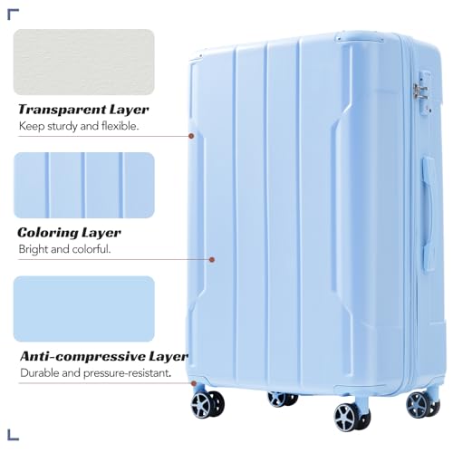 2 Piece Hardshell Luggage Set 20 (2 Count)