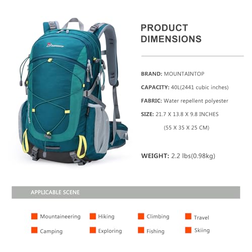 40L Hiking Backpack