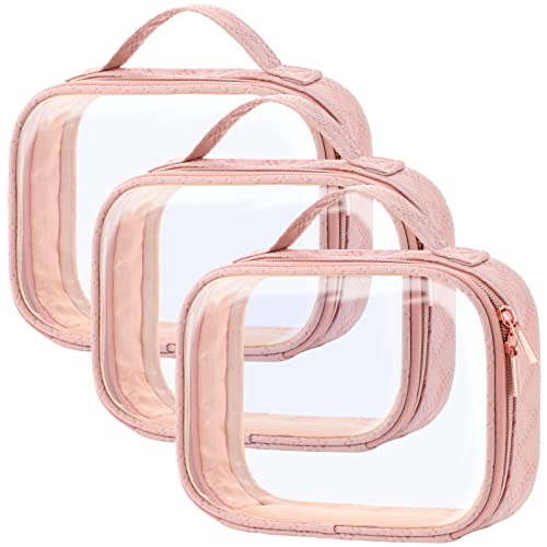 Clear Makeup Bag Travel (3 Count)