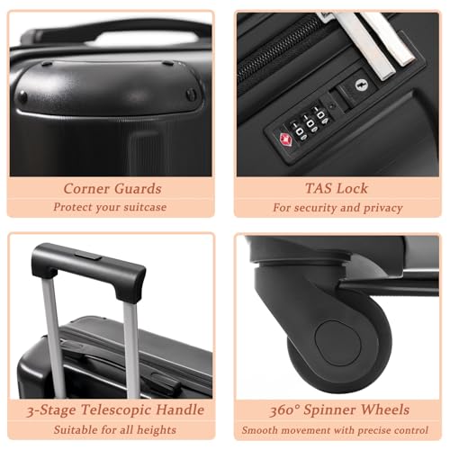 Carry on Luggage Set (3 Count)