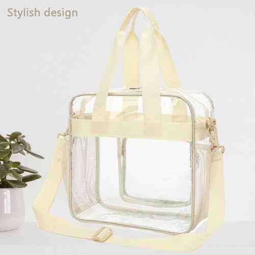 Clear Bag for Stadium Events With Shoulder Strap for Women