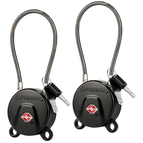 TSA Approved Key Luggage Locks (2 Count)