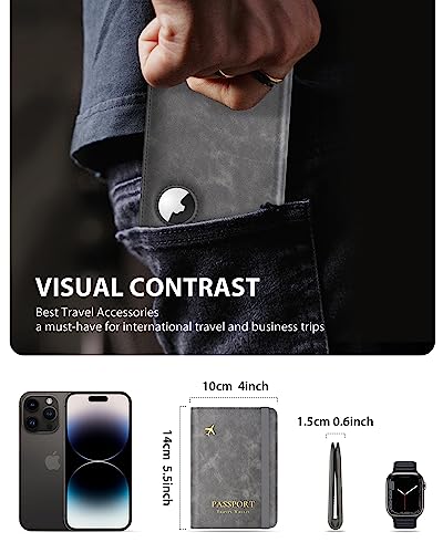 AirTag Passport Wallet