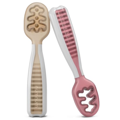 Baby Spoons Self Feeding 6 Months (2 Count)