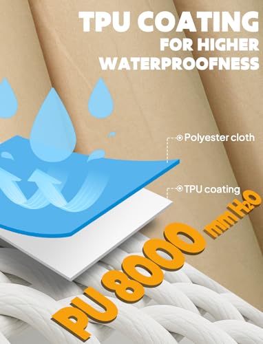 Waterproof Rain Poncho for Women Packable Hooded Raincoat with Pocket