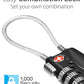 TSA Approved Cable Luggage Locks (2 Count)