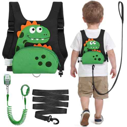 3 in 1 Toddler Harness Leash with Key Lock for Boys Girls