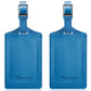 2 Pack Luggage Tags for Suitcases Airplane Travel Essentials (2 Count)