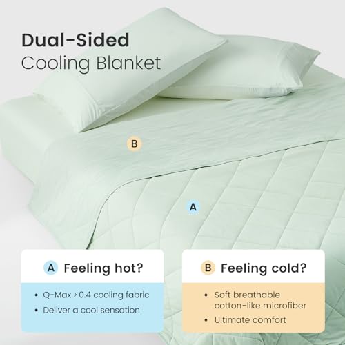 Cooling Throw Blanket for Hot Sleepers 50"x70"