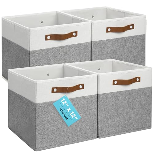 12x12 Cube Storage Bins (4 Count)